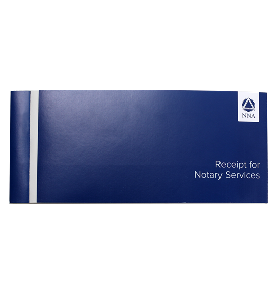 Notary Receipt Book